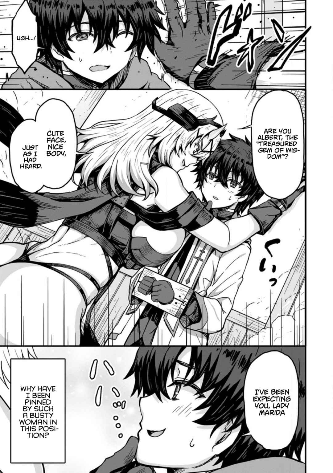 Isekai Saikyou no Yome desu ga, Yoru no Tatakai wa Ore no Hou ga Tsuyoi You desu - Chiryaku wo Ikashite Nariagaru Harem Senki Chapter 1 - Page 3