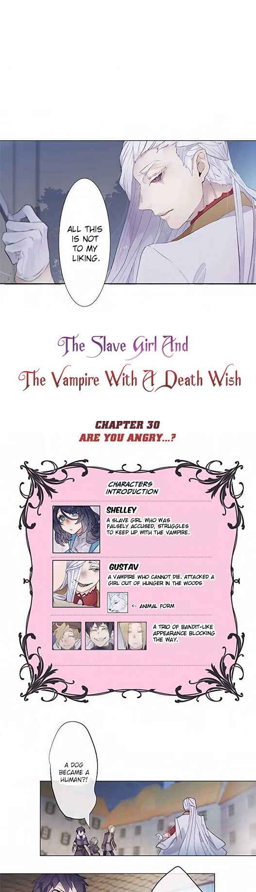 The Slave Girl and the Vampire with a Death Wish Chapter 30 - Page 2