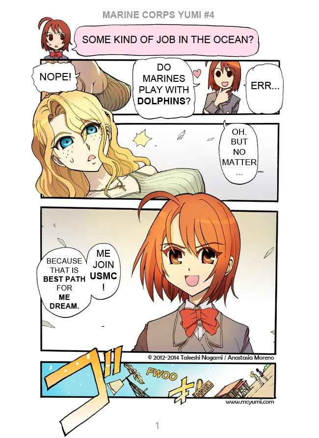 Marine Corps Yumi Chapter 4 - Page 1