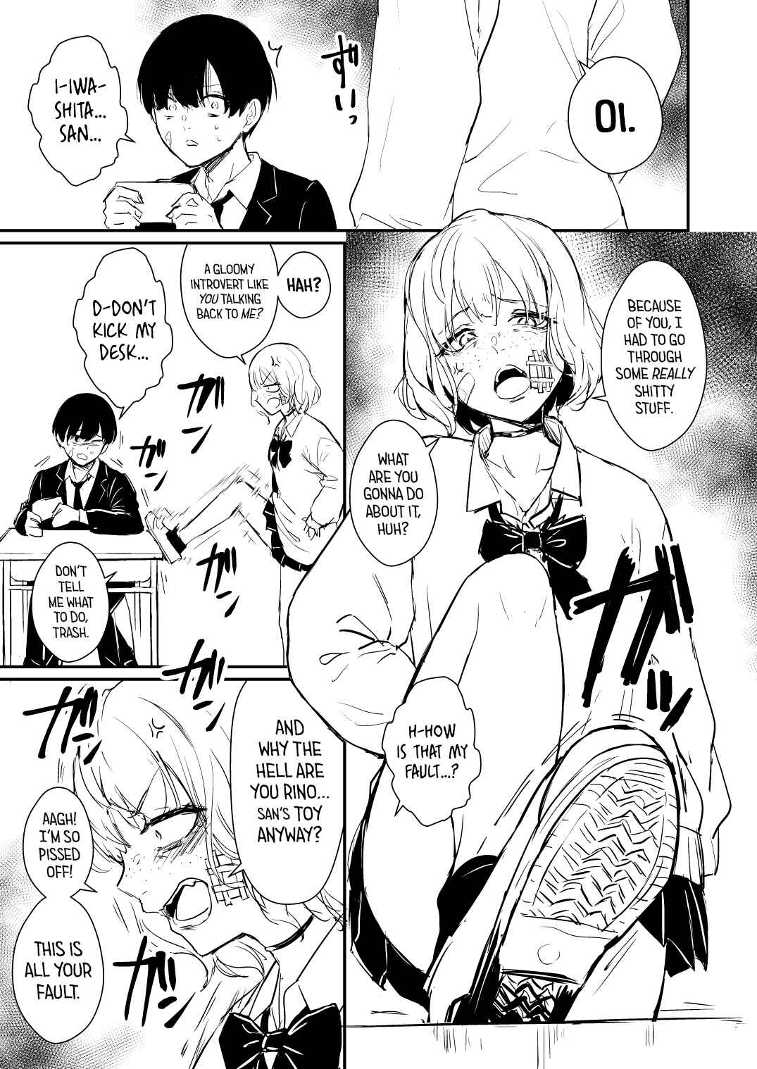 Class no Ichigun Joshi ni Moteasobareta Chapter 20 - Page 1