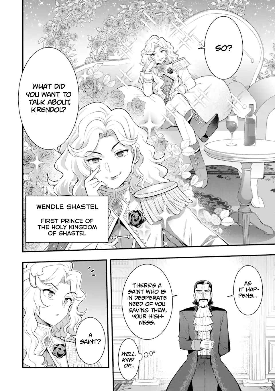 Hai Kouen no Homeless Seijo Chapter 4.3 - Page 1
