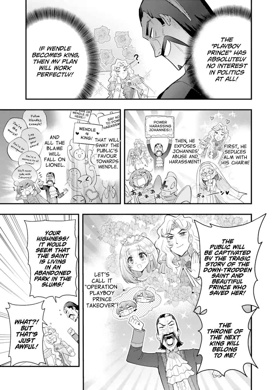 Hai Kouen no Homeless Seijo Chapter 4.3 - Page 4