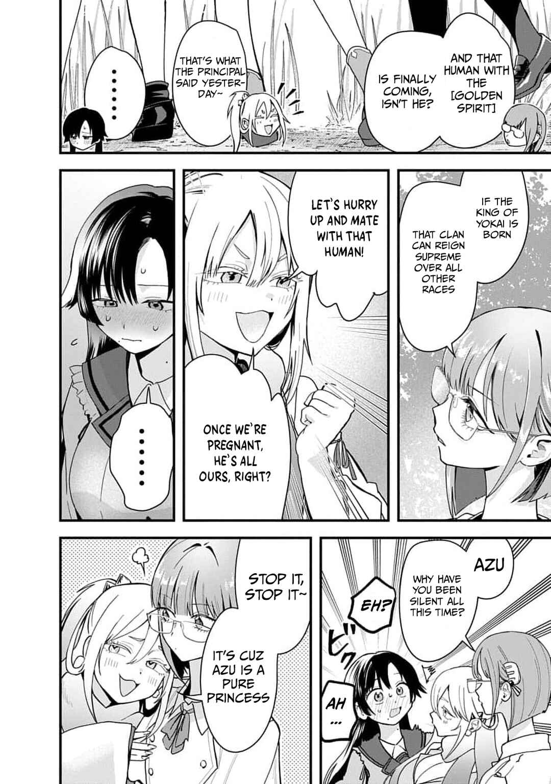 Youkai Ou Kyun Gakuen Chapter 1 - Page 12