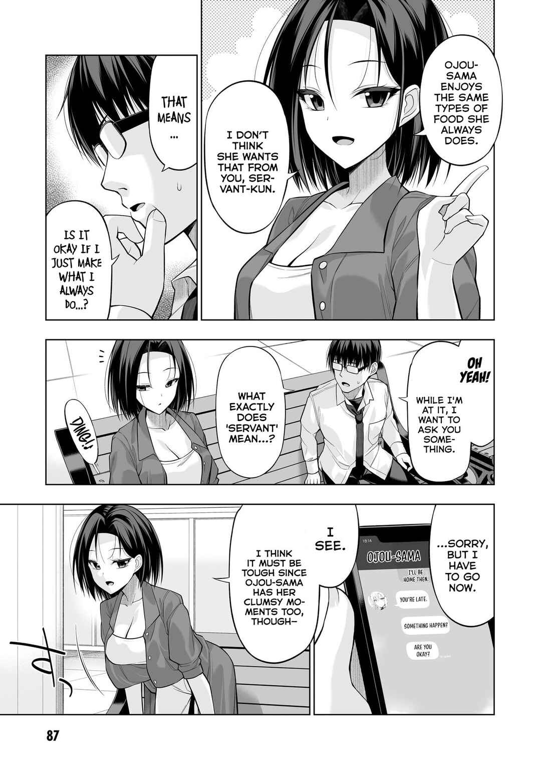 Anata wa Watashi no Geboku desu - Neko to Geboku no Himitsu no Kankei Chapter 3 - Page 14