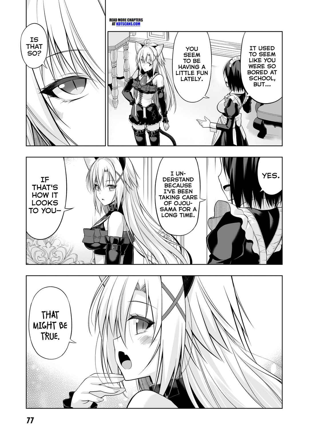 Anata wa Watashi no Geboku desu - Neko to Geboku no Himitsu no Kankei Chapter 3 - Page 4