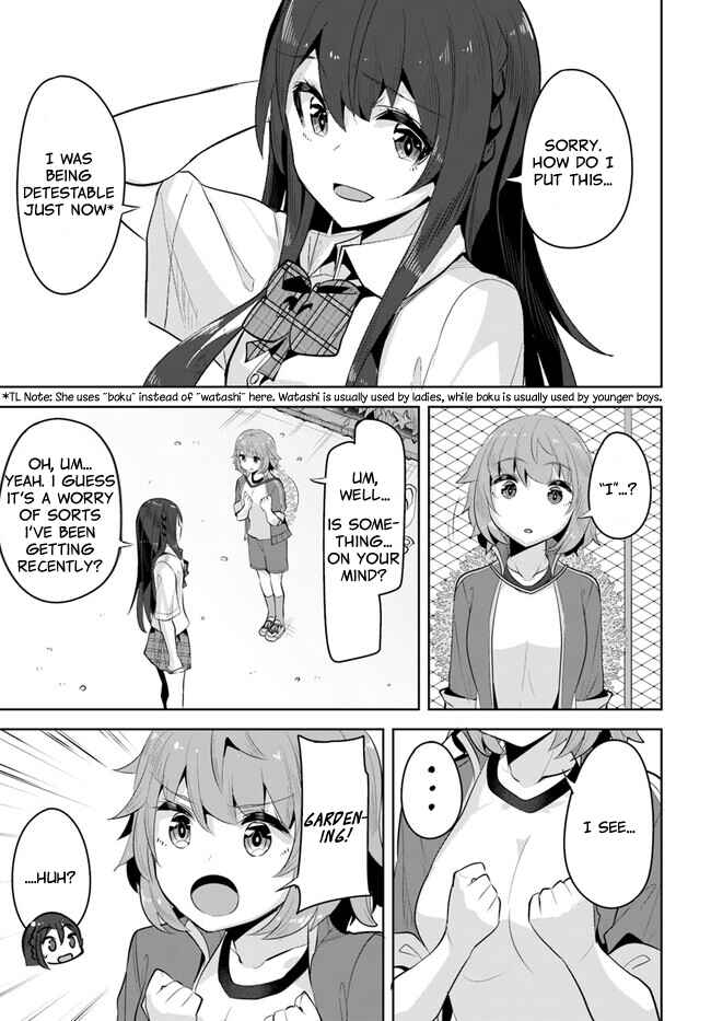Tenkousaki no Seiso Karen na Bishoujo ga, Mukashi Danshi to Omotte Issho ni Asonda Osananajimi datta Ken Chapter 15 - Page 9