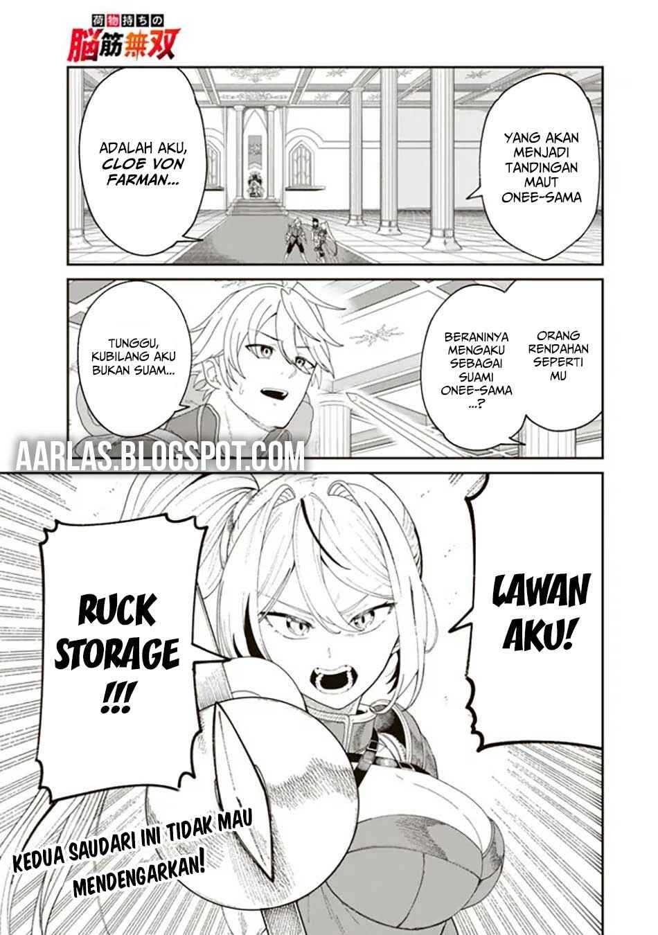 Nimotsu Mochi no Noukin Musou Chapter 9.1 - Page 2