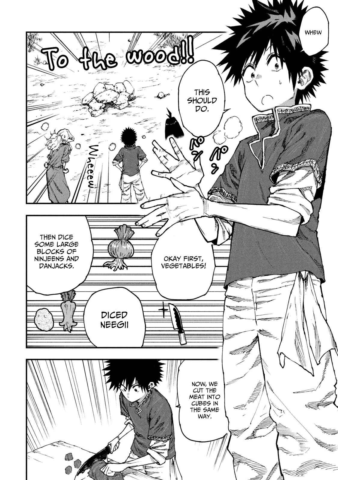 Mazumeshi Elf to Yuuboku gurashi Chapter 52 - Page 14