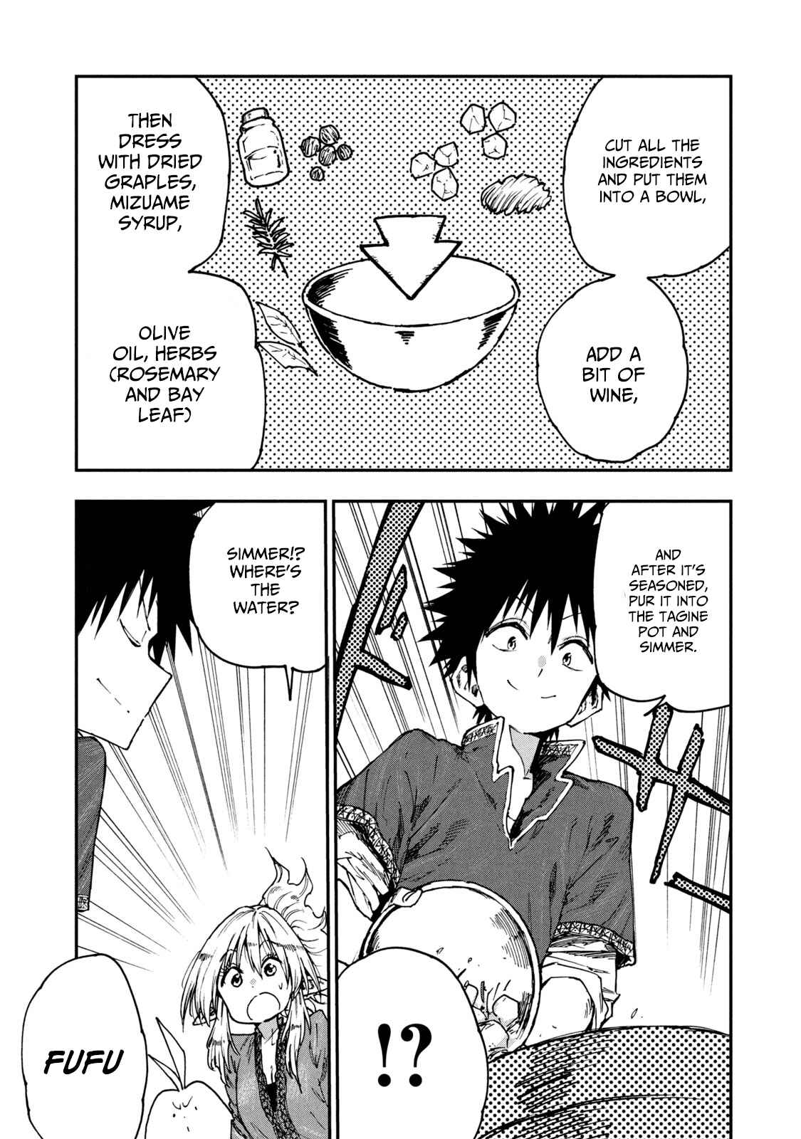 Mazumeshi Elf to Yuuboku gurashi Chapter 52 - Page 15