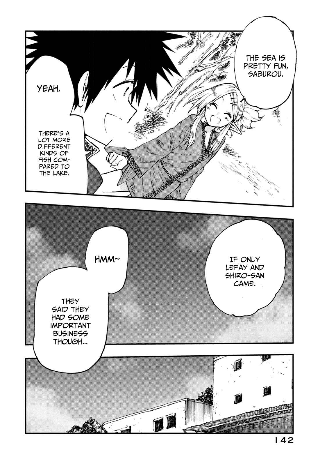 Mazumeshi Elf to Yuuboku gurashi Chapter 52 - Page 4