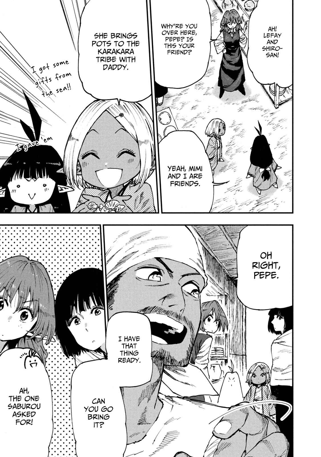 Mazumeshi Elf to Yuuboku gurashi Chapter 52 - Page 9