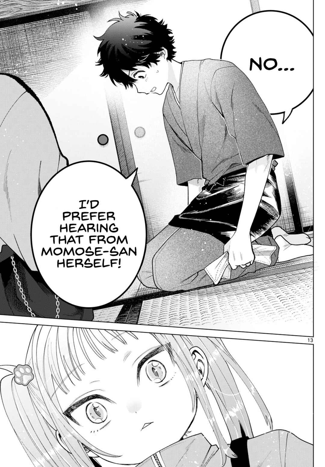 Momose Akira no Hatsukoi Hatan-chuu. Chapter 34 - Page 13