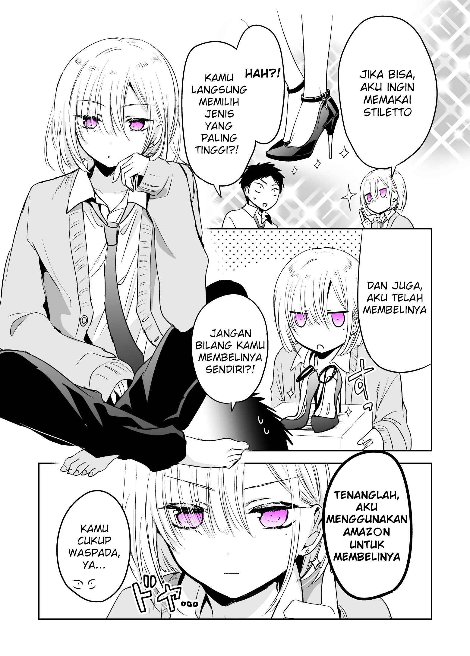 Tomodachi ga Skirt haite mitai tte Itte kita Ken Chapter 3 - Page 2