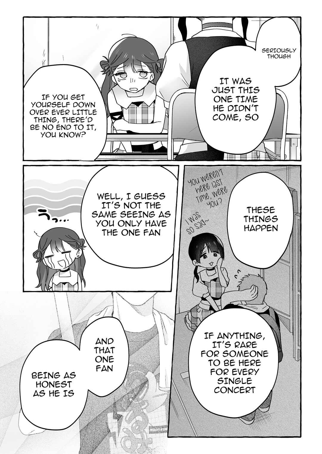 Damedol to Sekai ni 1-nin dake no Fan Chapter 41 - Page 10
