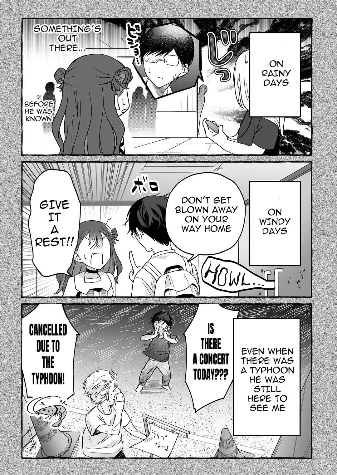 Damedol to Sekai ni 1-nin dake no Fan Chapter 41 - Page 3