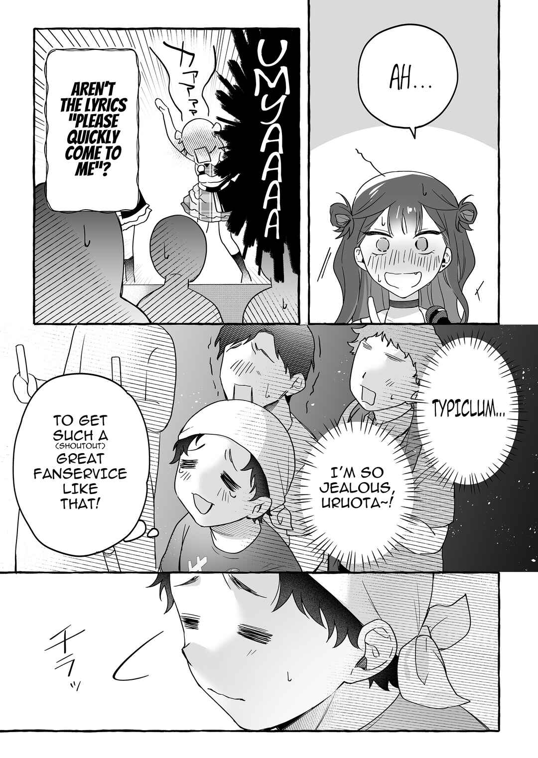 Damedol to Sekai ni 1-nin dake no Fan Chapter 41 - Page 7