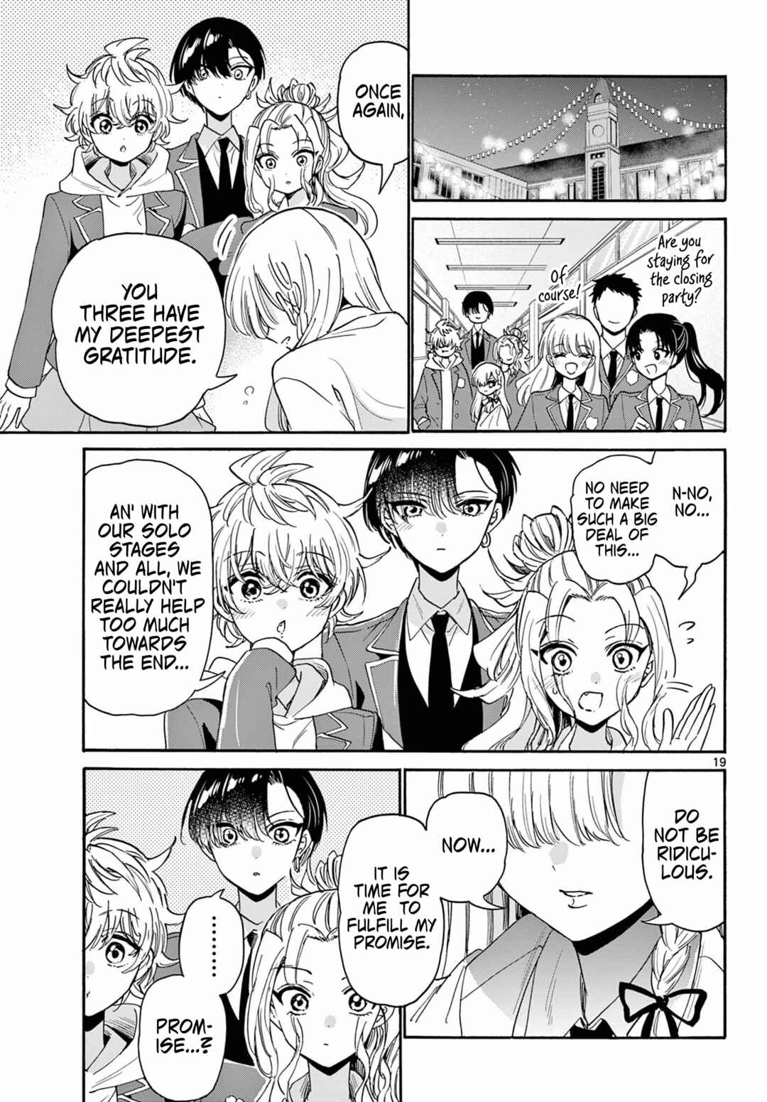 Mikadono Sanshimai wa Angai, Choroi. Chapter 179 - Page 19