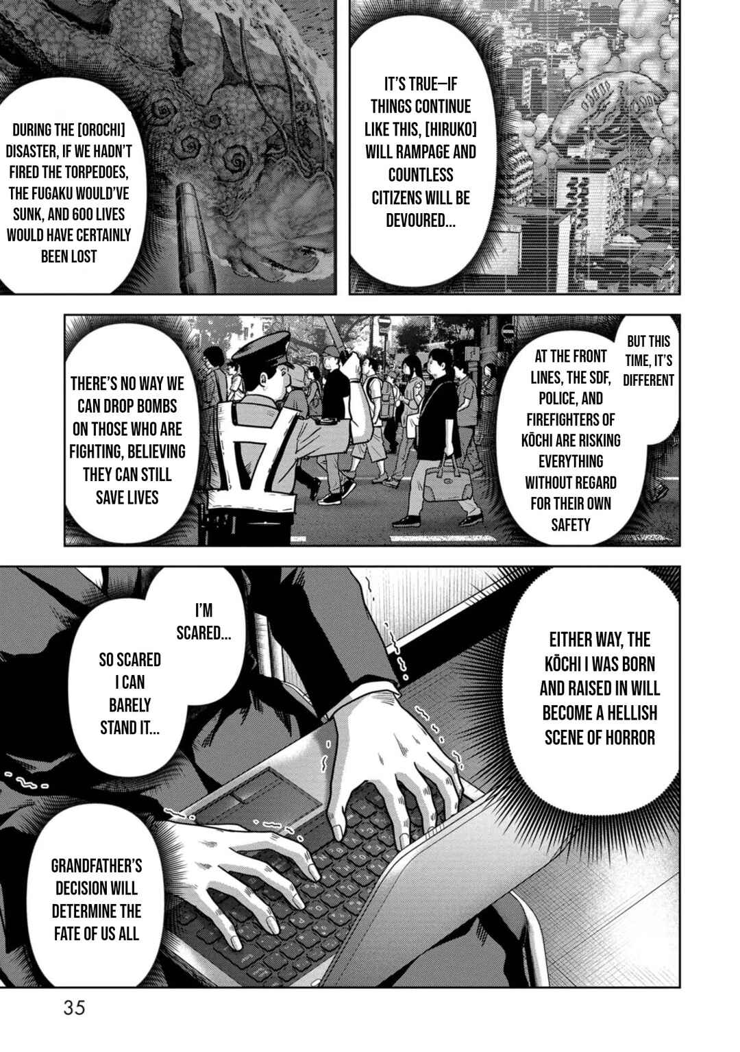 Kaijuu Jieitai Chapter 34 - Page 37