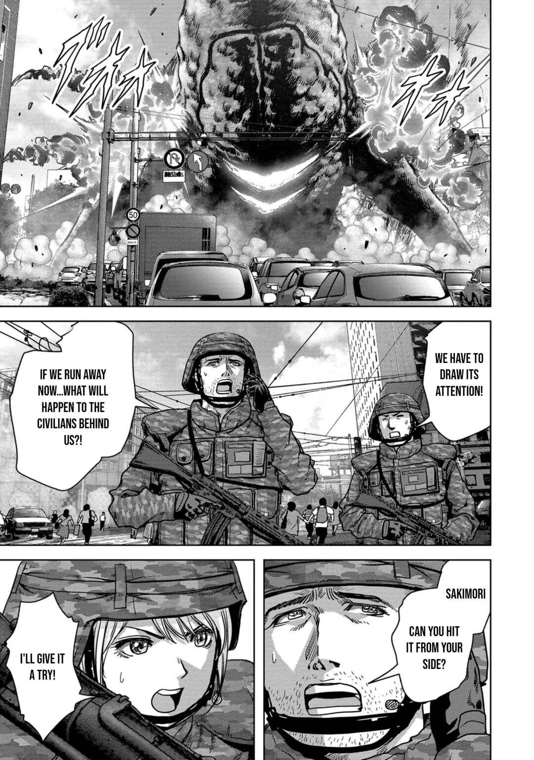 Kaijuu Jieitai Chapter 34 - Page 47