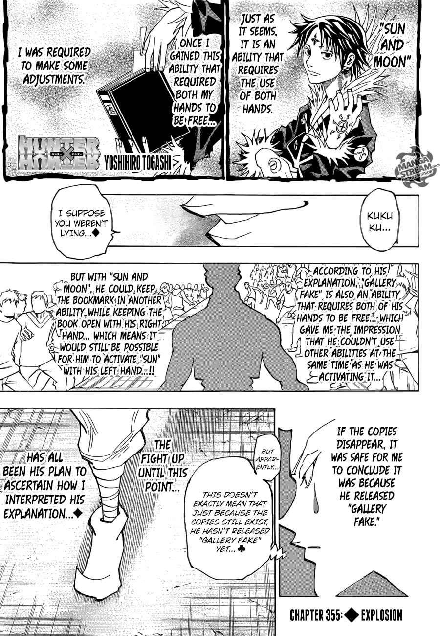 Hunter x Hunter Chapter 355 - Page 2