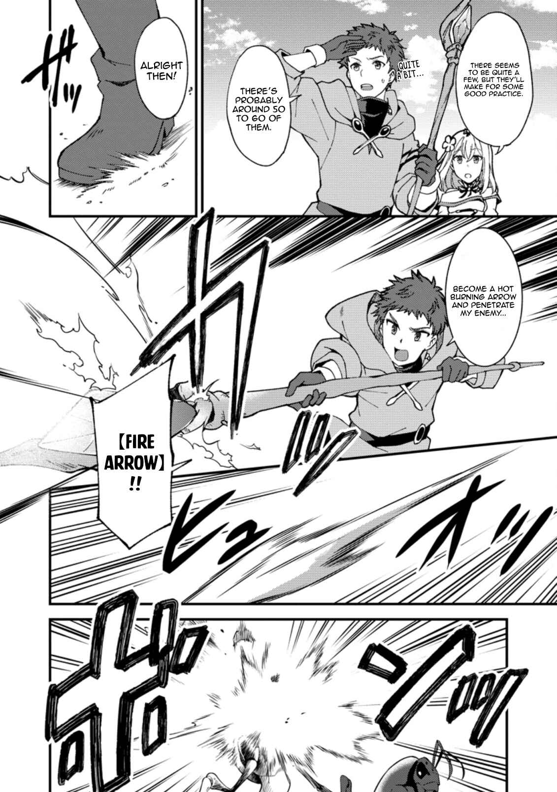 Kensei no Osananajimi ga Power Hara de Ore ni Tsuraku Ataru node, Zetsuen Shite Henkyou de Makenshi to shite Denaosu Koto ni shita. Chapter 4 - Page 23