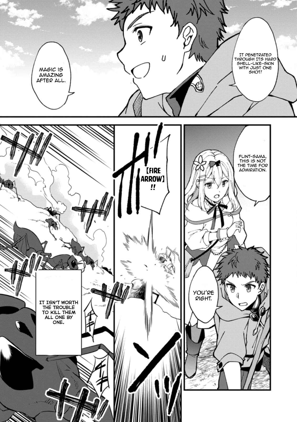 Kensei no Osananajimi ga Power Hara de Ore ni Tsuraku Ataru node, Zetsuen Shite Henkyou de Makenshi to shite Denaosu Koto ni shita. Chapter 4 - Page 24