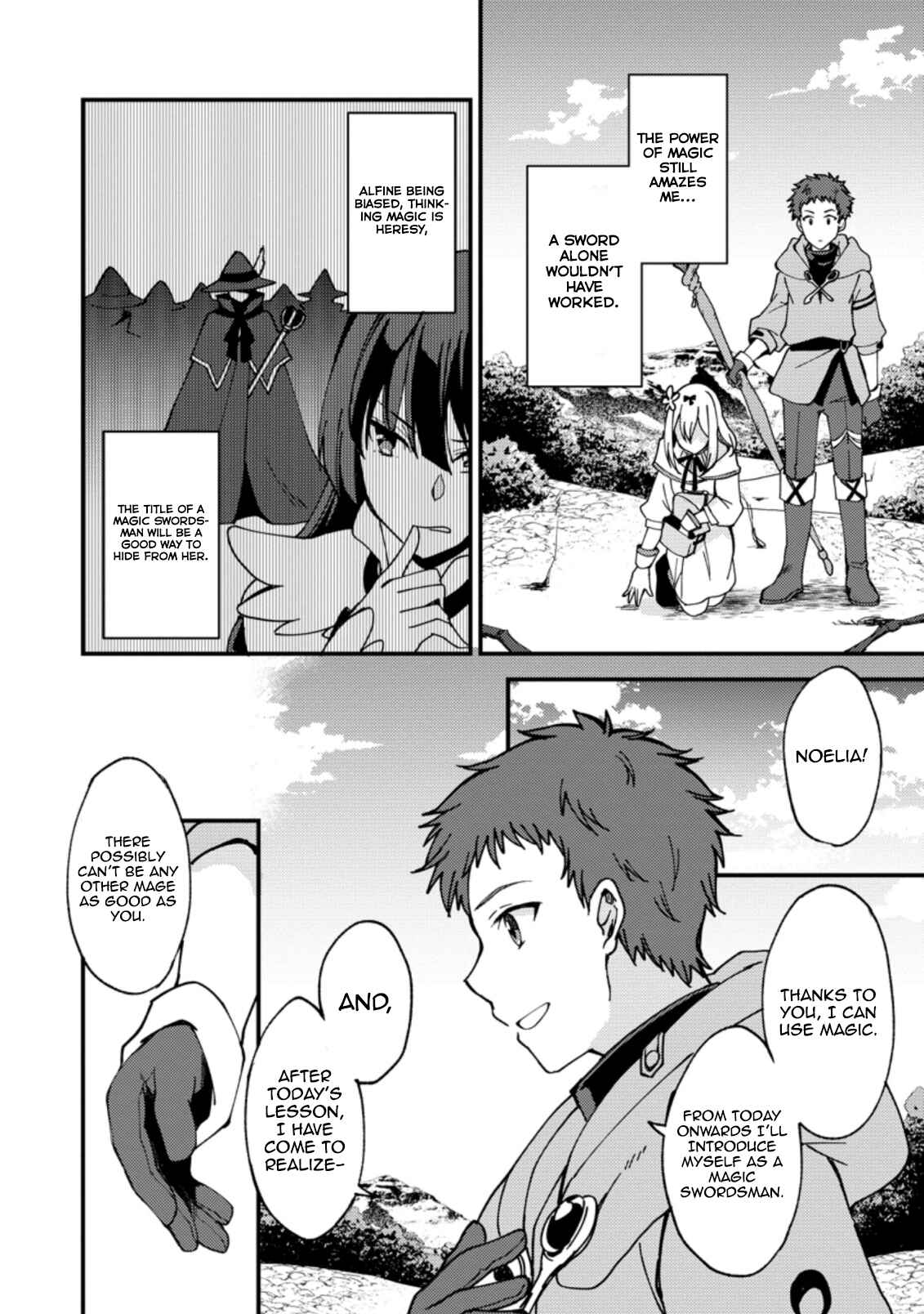 Kensei no Osananajimi ga Power Hara de Ore ni Tsuraku Ataru node, Zetsuen Shite Henkyou de Makenshi to shite Denaosu Koto ni shita. Chapter 4 - Page 29