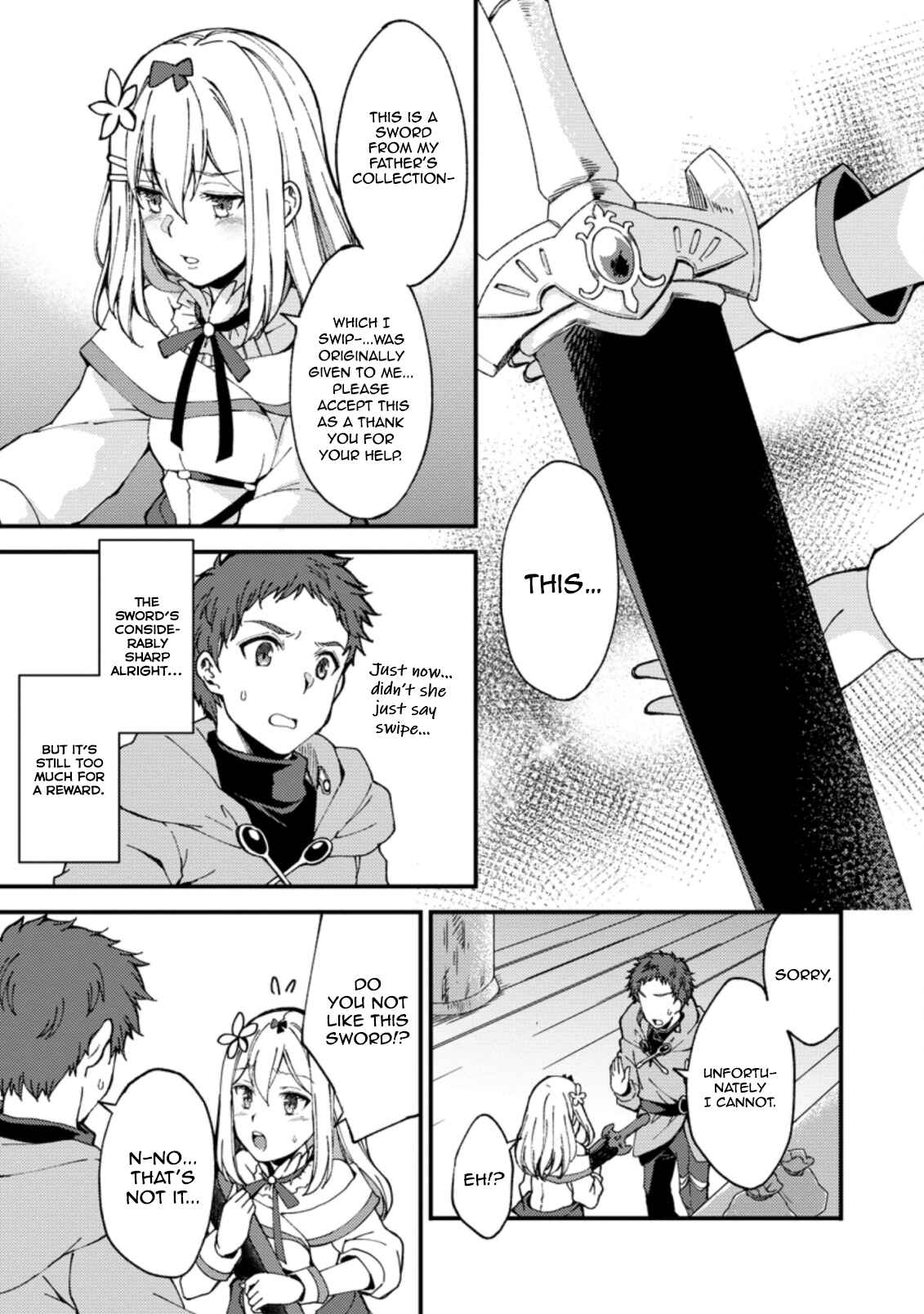 Kensei no Osananajimi ga Power Hara de Ore ni Tsuraku Ataru node, Zetsuen Shite Henkyou de Makenshi to shite Denaosu Koto ni shita. Chapter 4 - Page 8