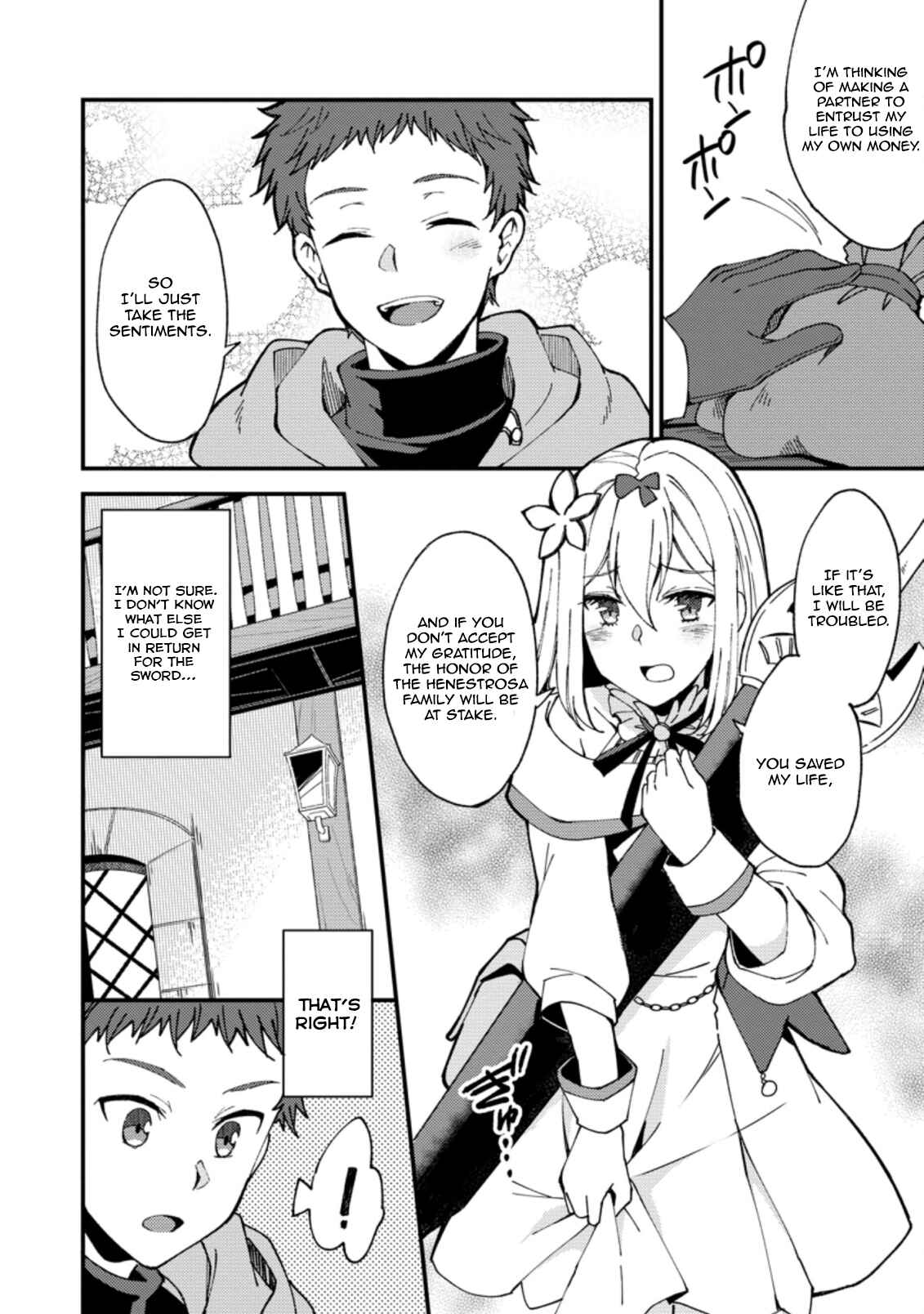 Kensei no Osananajimi ga Power Hara de Ore ni Tsuraku Ataru node, Zetsuen Shite Henkyou de Makenshi to shite Denaosu Koto ni shita. Chapter 4 - Page 9