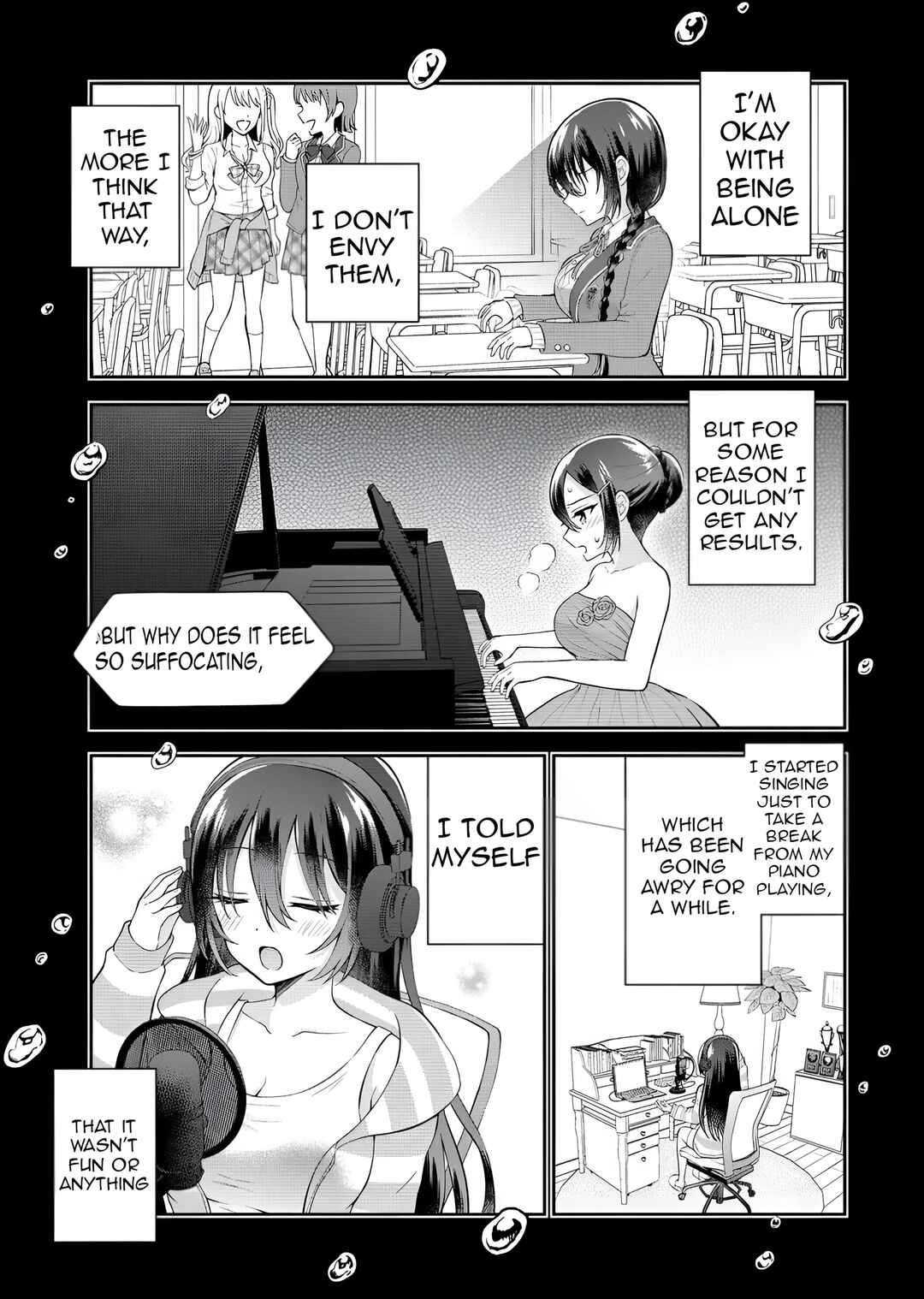 Tonari no Seki no Inkya Joshi ga Oshi Utaite Datta ~Ore no Kyoku o Uttatekure!~ Chapter 6 - Page 28