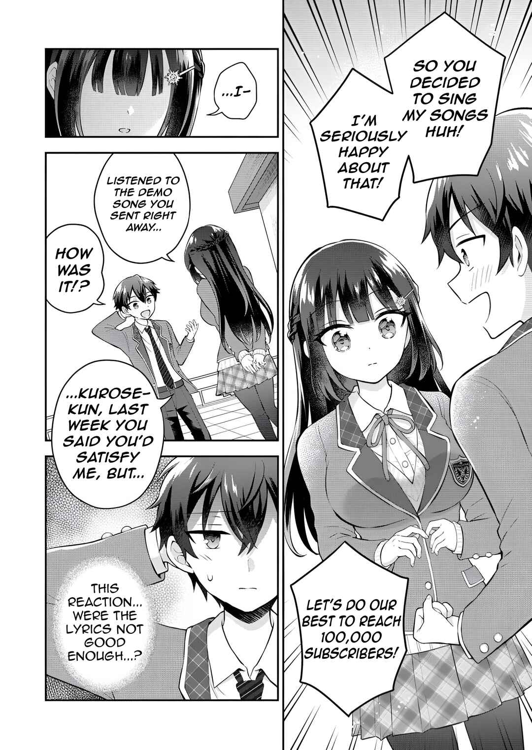 Tonari no Seki no Inkya Joshi ga Oshi Utaite Datta ~Ore no Kyoku o Uttatekure!~ Chapter 6 - Page 9