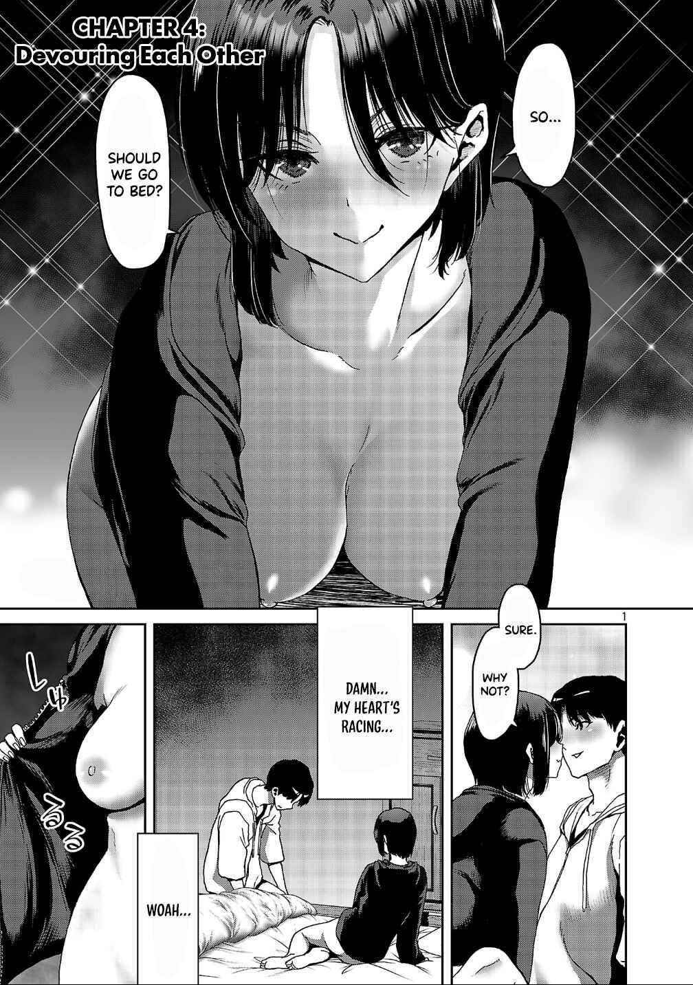 Konbini de Deatta Eroi Onnanoko to Tadare Kitta Kankei ni Narimashita Chapter 4 - Page 1