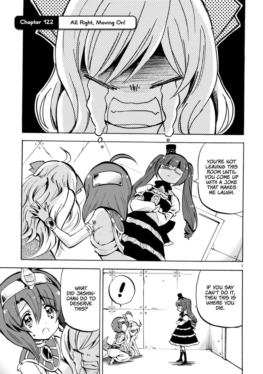 Jashin-chan Dropkick Chapter 122 - Page 1