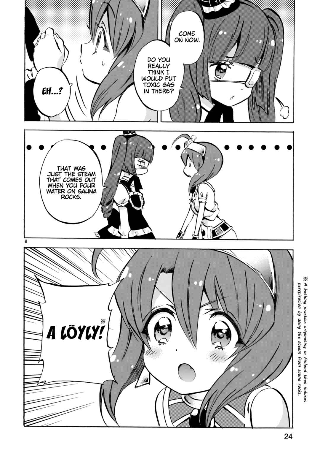 Jashin-chan Dropkick Chapter 122 - Page 8