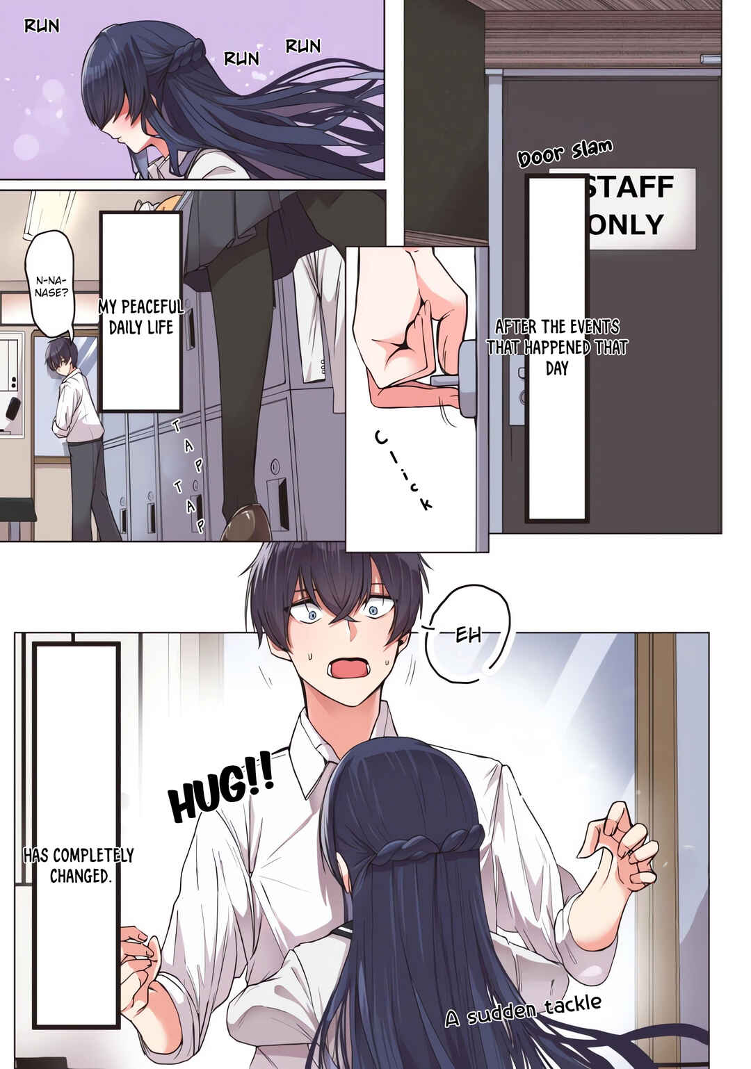 Kurokami Seiso no Reikoku Bishoujo wo Tasuketara, Ore to Futarikiri no Toki dake Dereru You ni Natta Ken Chapter 1 - Page 2