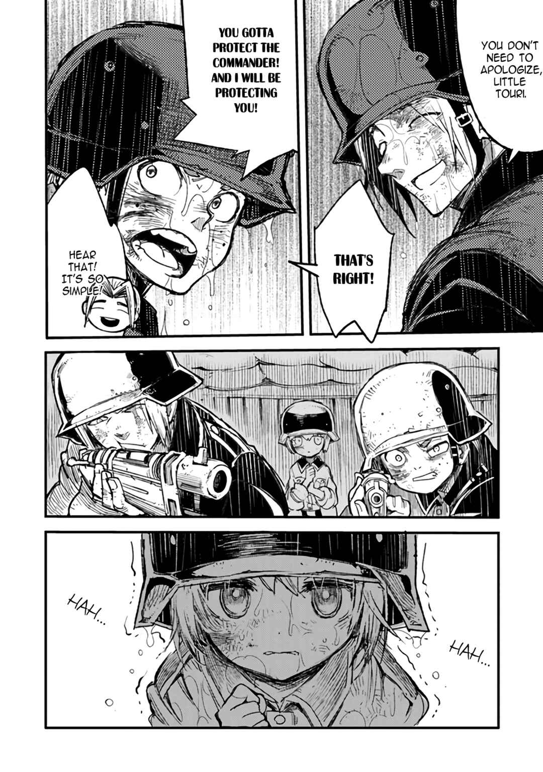 TS Eiseihei-san no Senjou Nikki Chapter 5 - Page 24