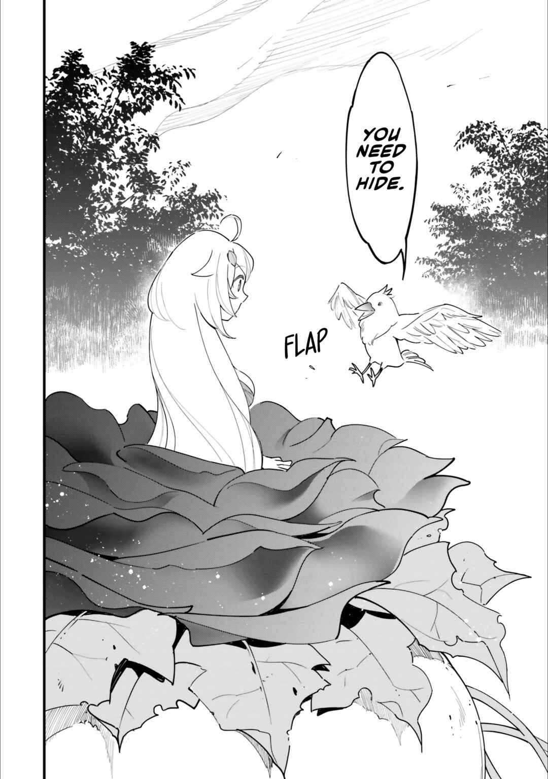 Shokubutsu Monster Musume Nikki: Seijo datta Watashi ga Uragirareta Hate ni Alraune ni Tensei Shite Shimatta node, kore kara wa Kougousei o Shinagara Shizuka ni Shokubutsu Life o Sugoshimasu Chapter 13 - Page 17