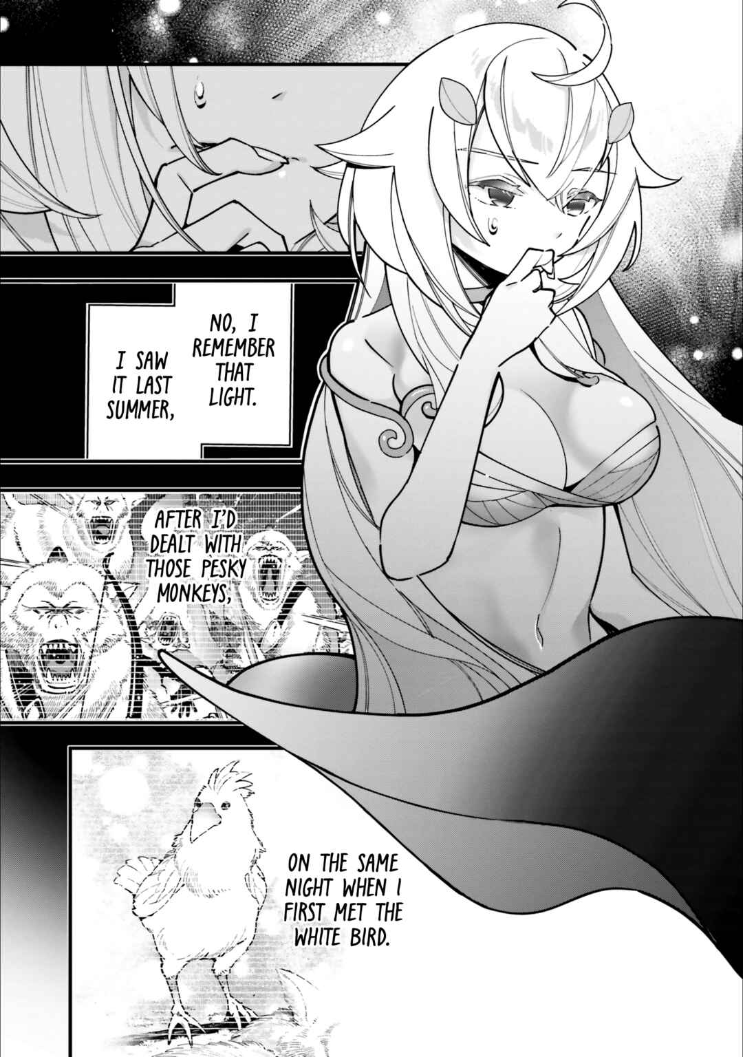Shokubutsu Monster Musume Nikki: Seijo datta Watashi ga Uragirareta Hate ni Alraune ni Tensei Shite Shimatta node, kore kara wa Kougousei o Shinagara Shizuka ni Shokubutsu Life o Sugoshimasu Chapter 13 - Page 6
