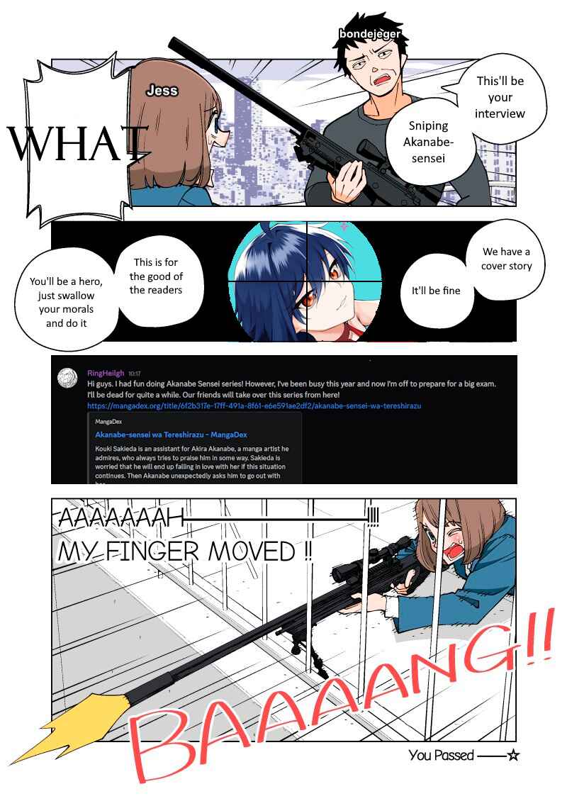 Akanabe-sensei wa Tereshirazu Chapter 29 - Page 17