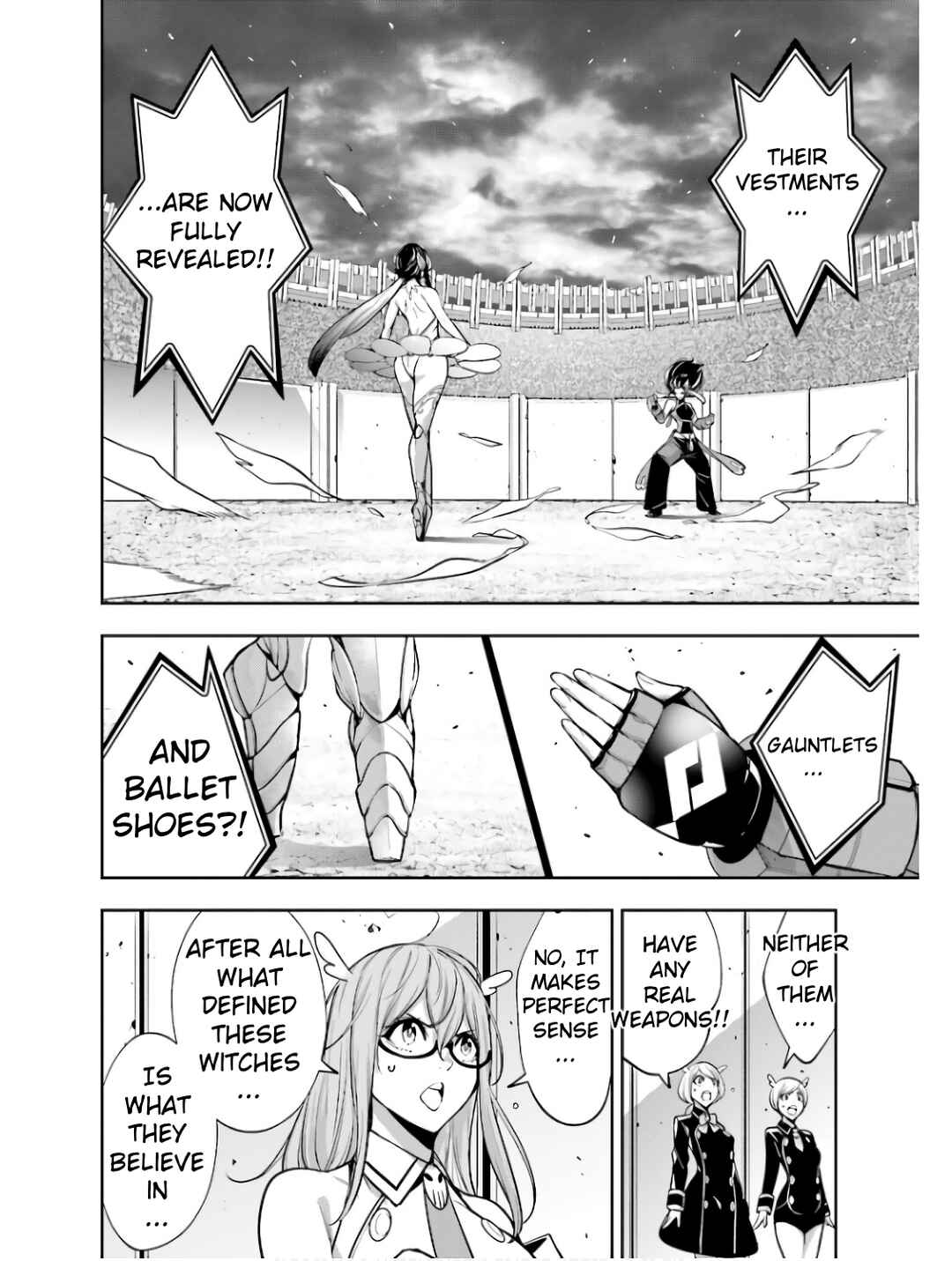 Majo Taisen - 32-nin no Isai no Majo wa Koroshiau Chapter 45 - Page 17