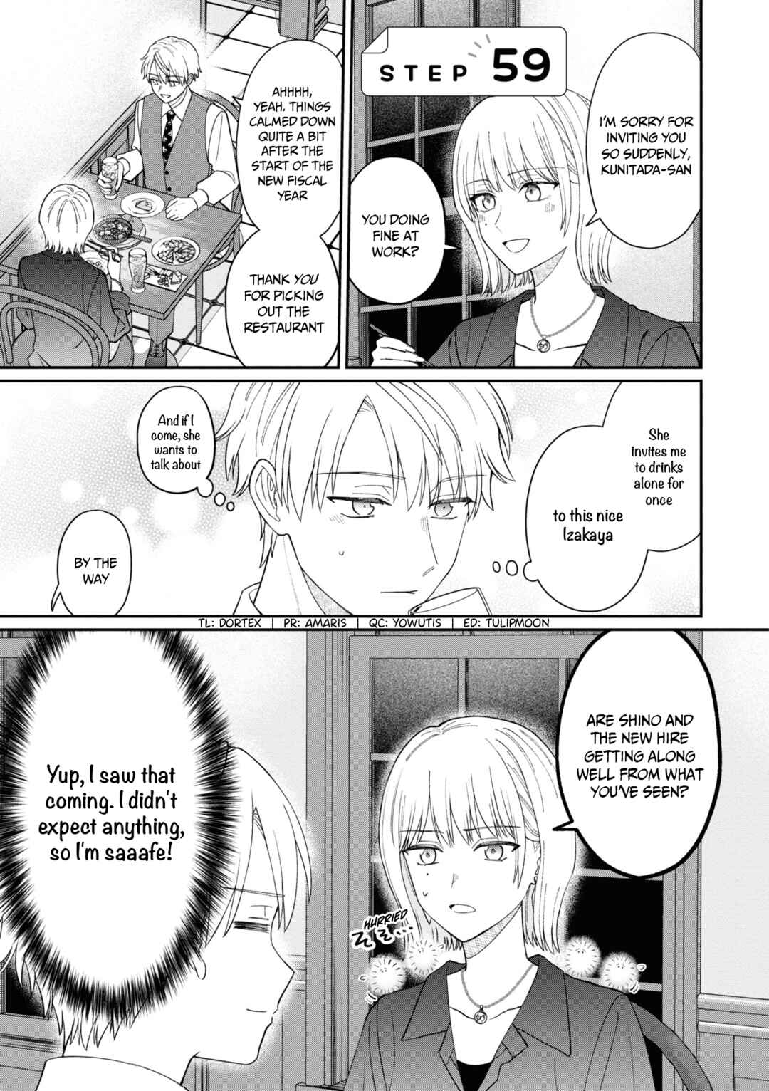 Kuuki ga "Yomeru" Shinnyuu Shain to Buaisou na Senpai Chapter 59 - Page 2