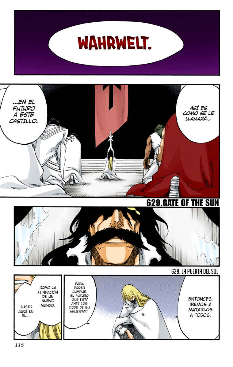 Bleach (Official Colored) Chapter 629 - Page 2