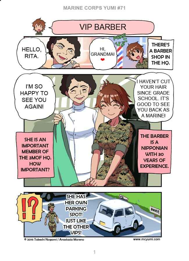 Marine Corps Yumi Chapter 71 - Page 1