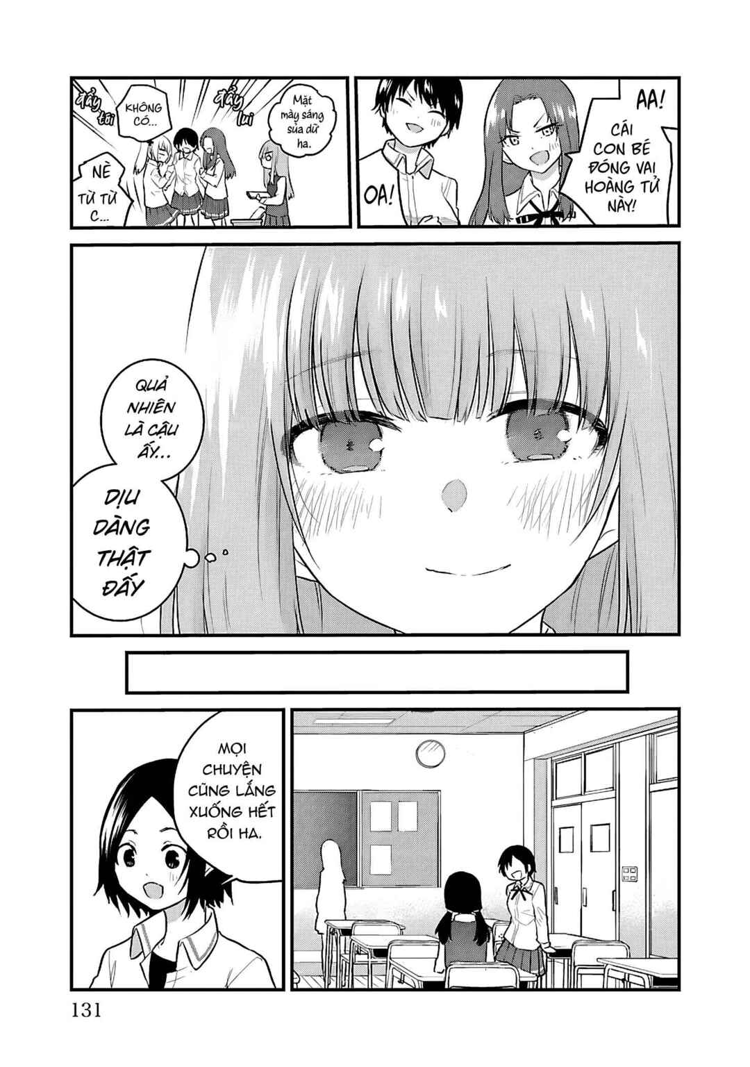 Koe ga dasenai Shoujo wa "Kanojo ga Yasashisugiru" to Omotte iru Chapter 68.2 - Page 8