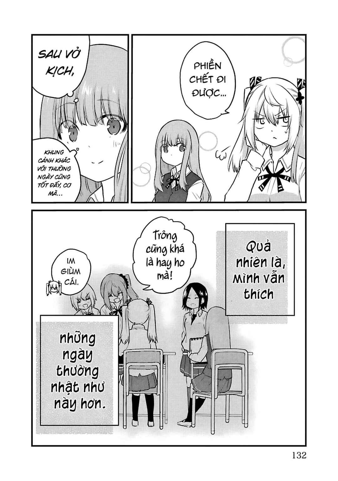 Koe ga dasenai Shoujo wa "Kanojo ga Yasashisugiru" to Omotte iru Chapter 68.2 - Page 9