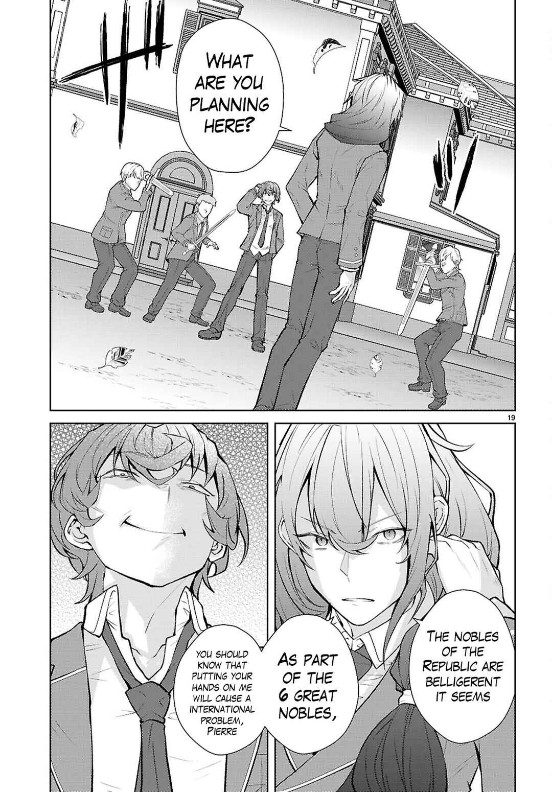 Otome Game Sekai wa Mob ni Kibishii Sekai desu (Kyouwakoku-hen) Chapter 4 - Page 19