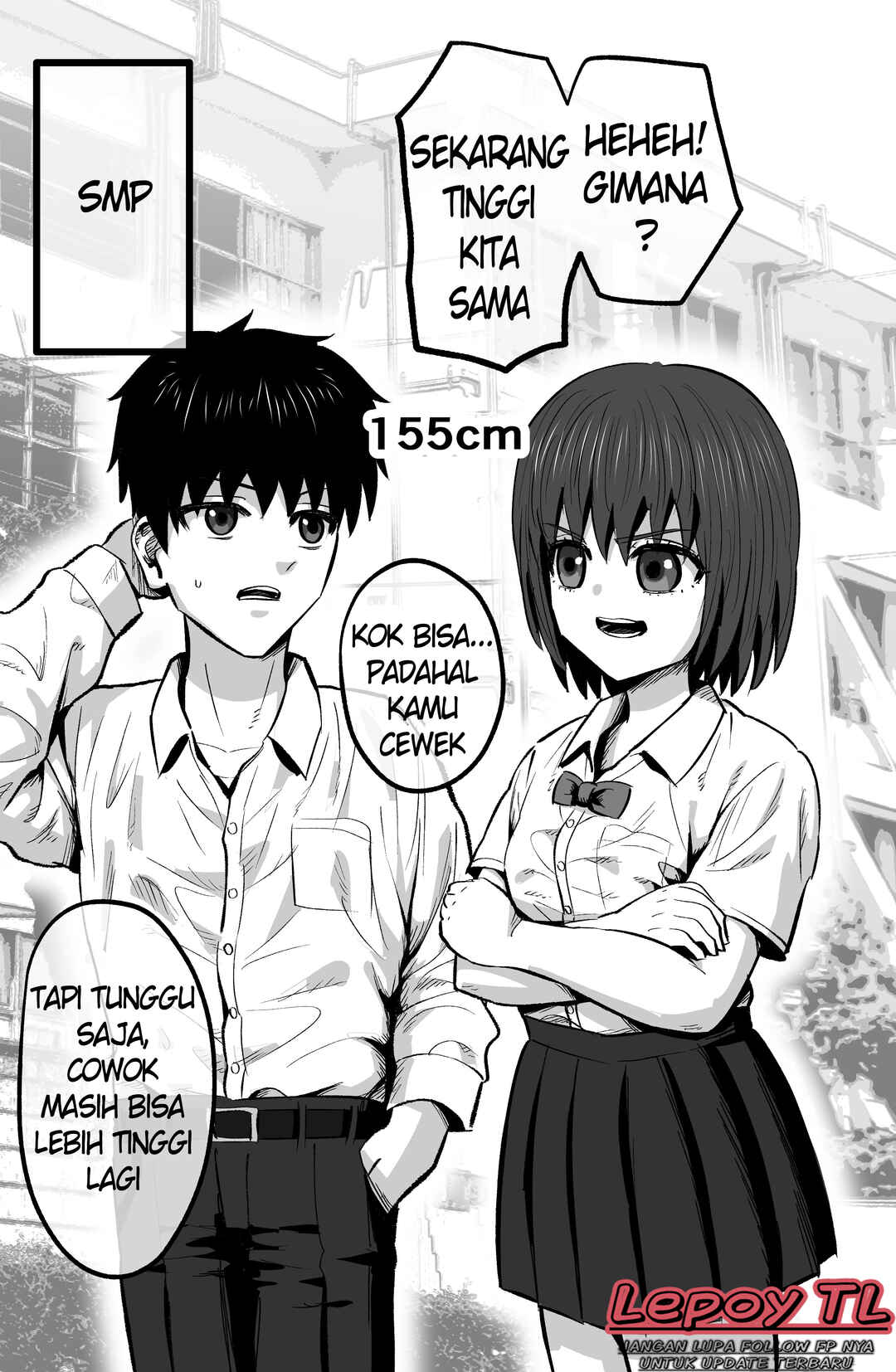 Childhood Friends Competing For Height Chapter ? - Page 2