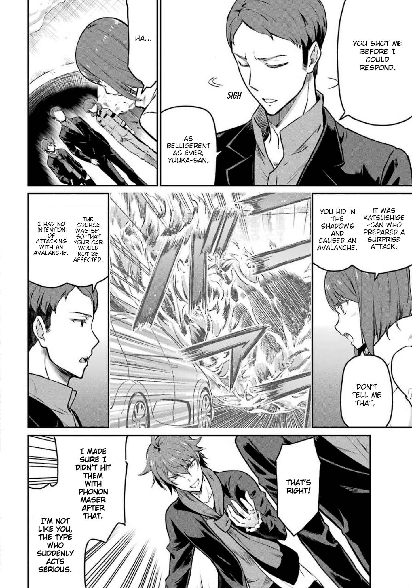 Mahouka Koukou no Rettousei - Yotsuba Keishou-hen Chapter 8 - Page 4