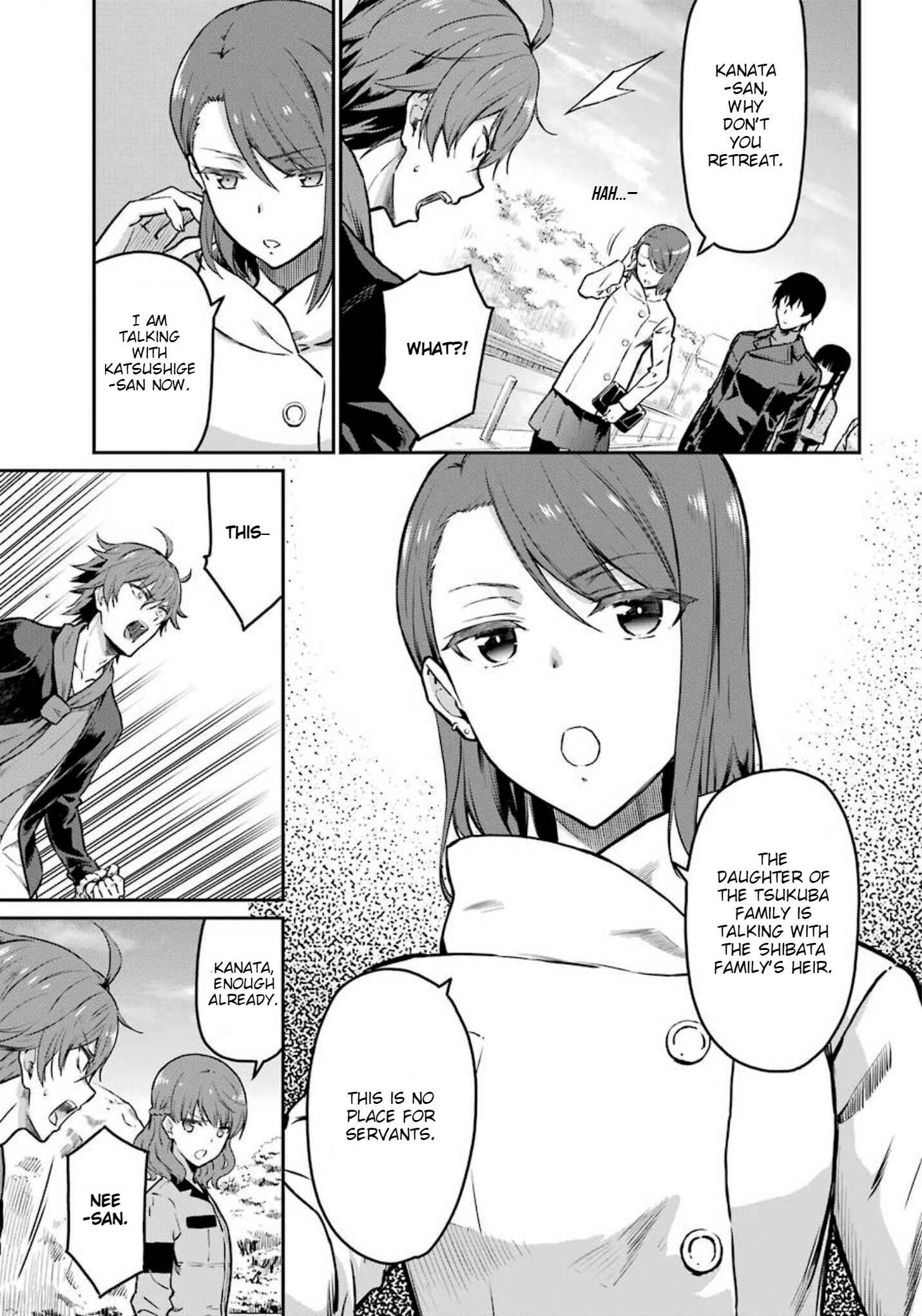 Mahouka Koukou no Rettousei - Yotsuba Keishou-hen Chapter 8 - Page 5