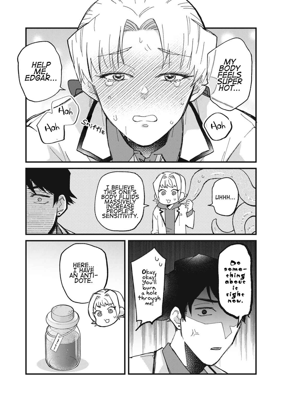 Aishite Hoshi no wa Ore Janai no ni! ~BL Game no Akuyaku Reisoku ni Tenseishita no ni Kirawarenakute Komattemasu~ Chapter 3 - Page 19